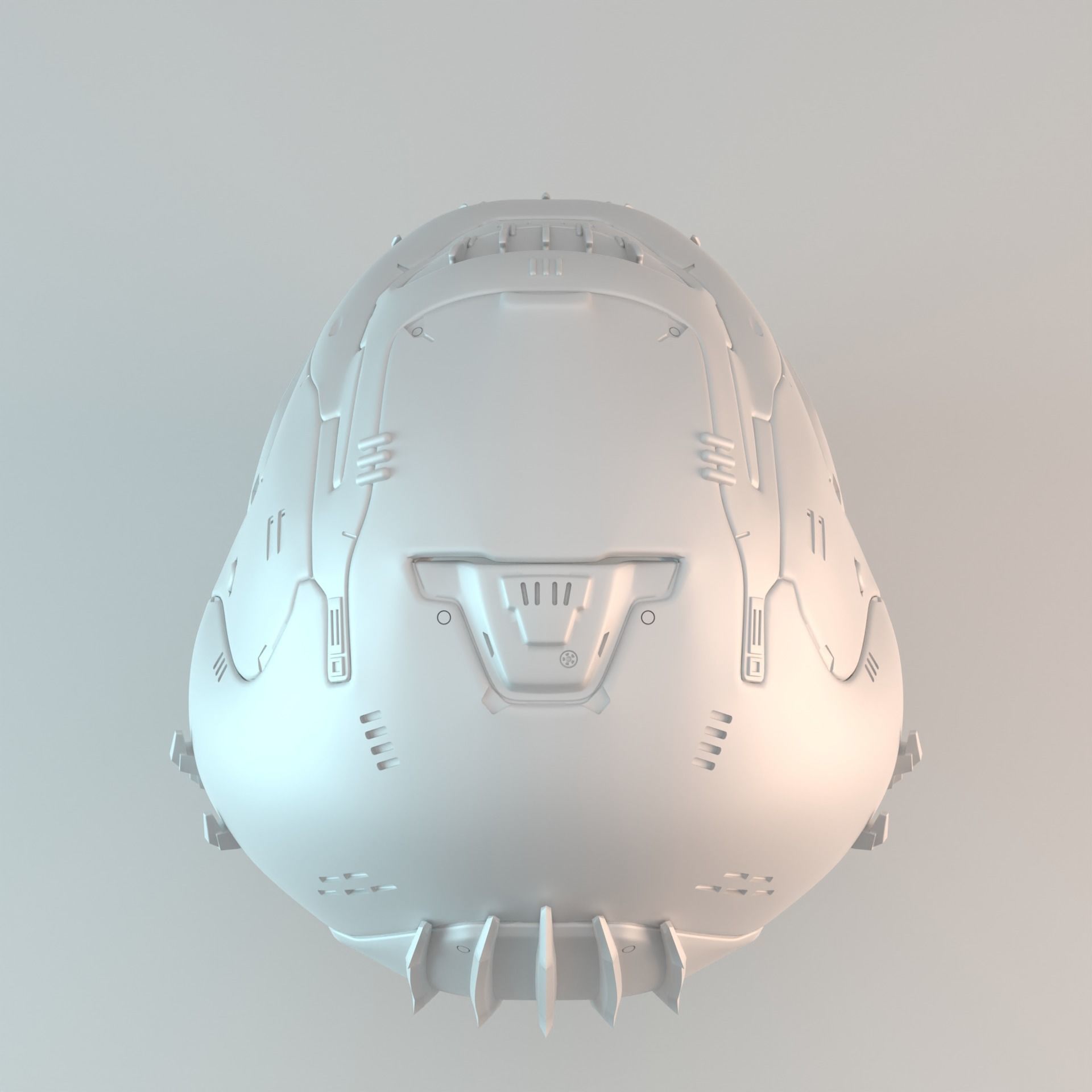 Doom Eternal Slayer Helmet 3D print model_15