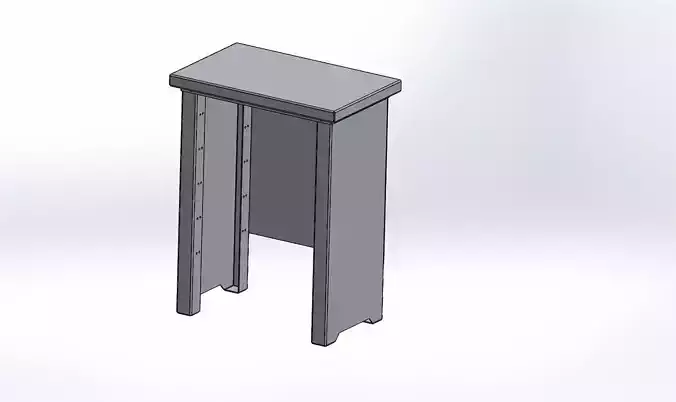 bedside table metal sheet 3