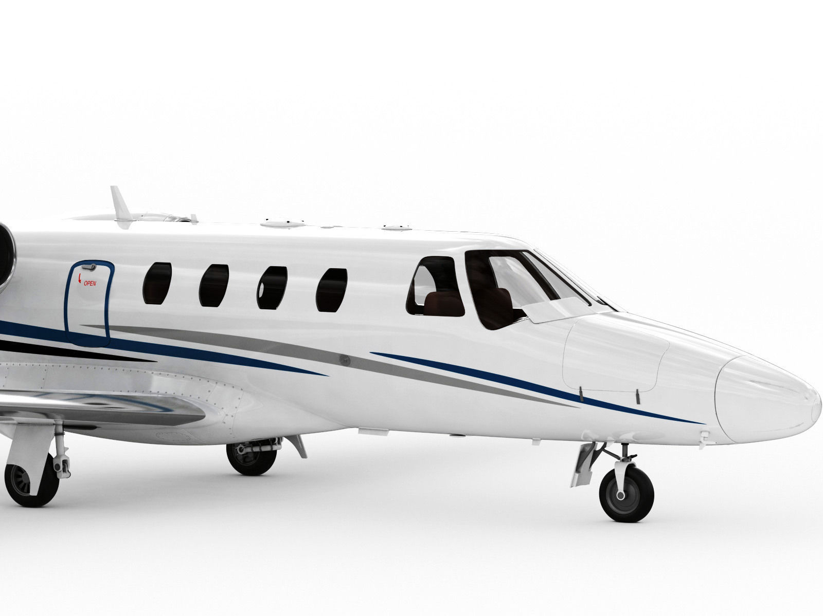 Cessna 525 CJ1 plus Citation Jet 3D model_6