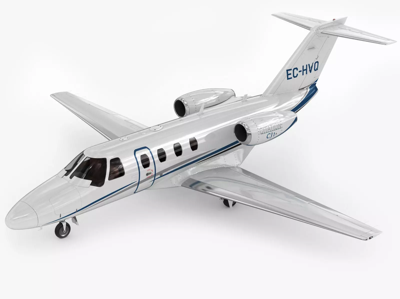 Cessna 525 CJ1 plus Citation Jet 3D model_0