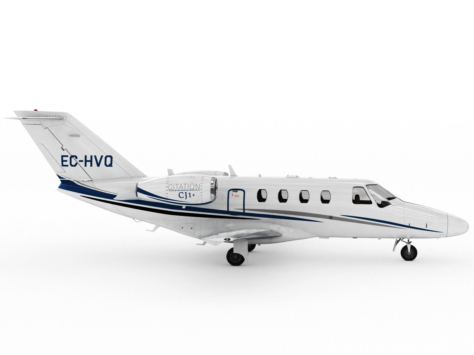 Cessna 525 CJ1 plus Citation Jet 3D model_2