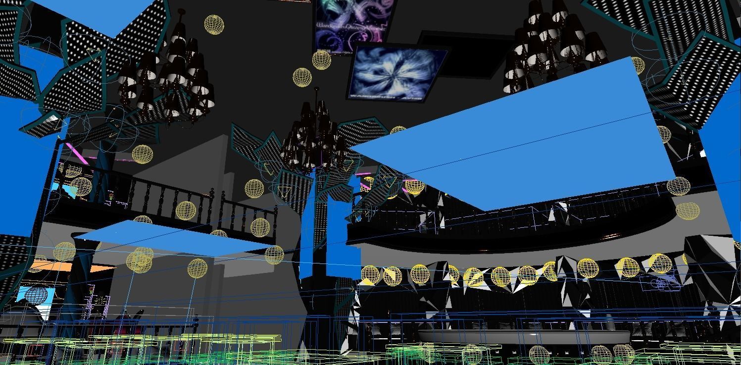 Night Club - Bar  3D model_5