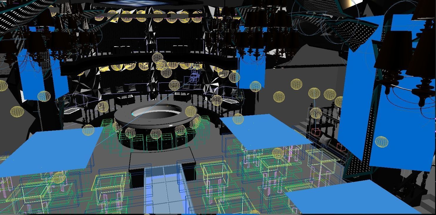 Night Club - Bar  3D model_7