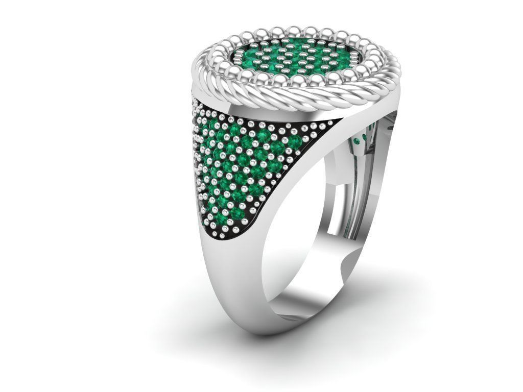 Men rings 2 Model file 3D print model_15