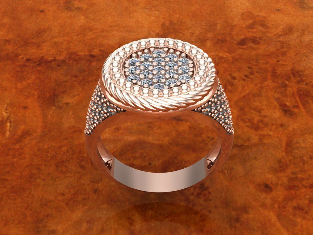 Men rings 2 Model file 3D print model_13