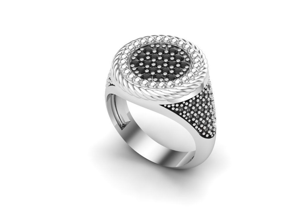 Men rings 2 Model file 3D print model_22