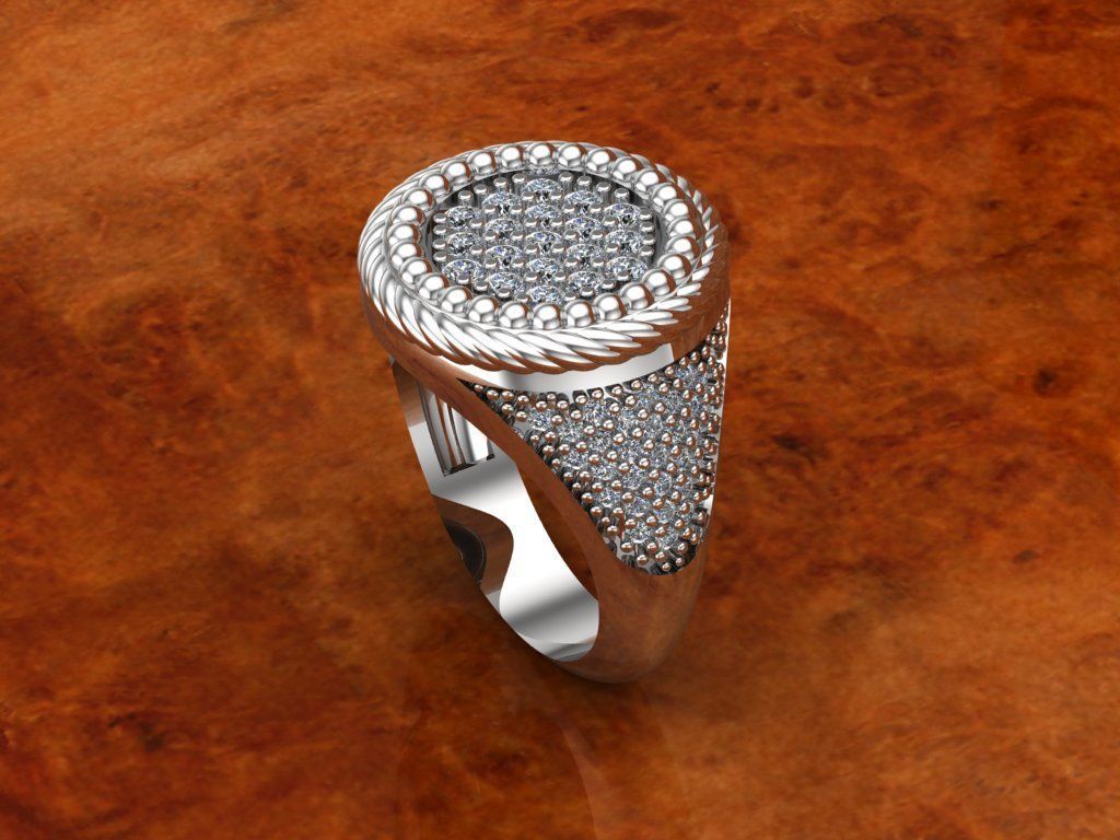 Men rings 2 Model file 3D print model_17