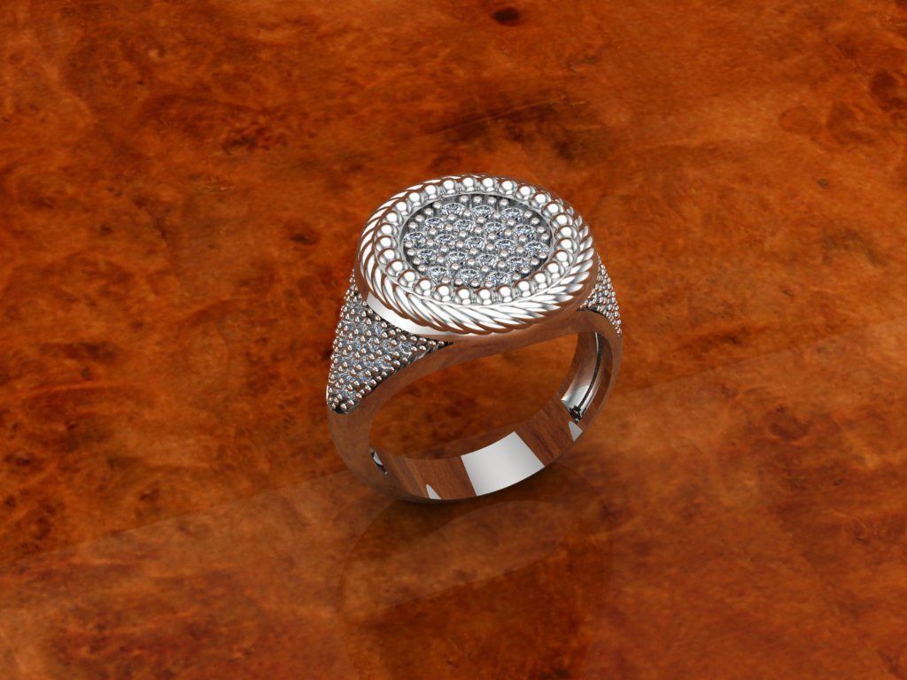 Men rings 2 Model file 3D print model_14