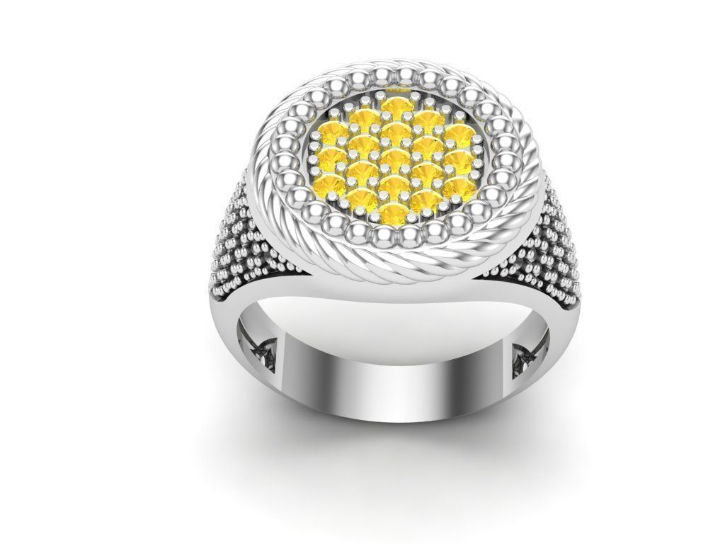 Men rings 2 Model file 3D print model_10