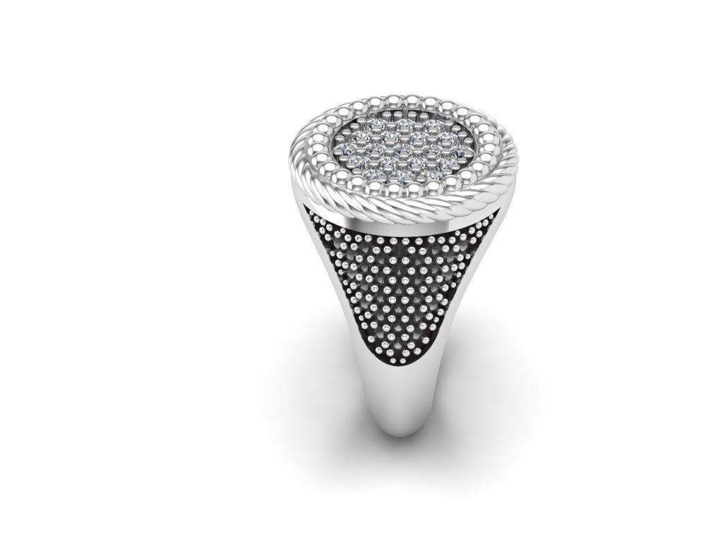 Men rings 2 Model file 3D print model_8