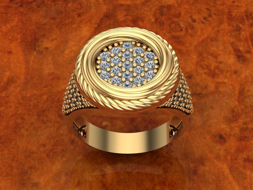 Men rings 2 Model file 3D print model_18