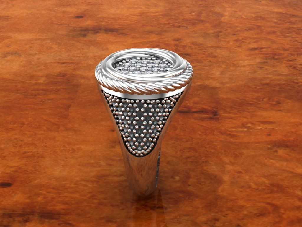 Men rings 2 Model file 3D print model_24