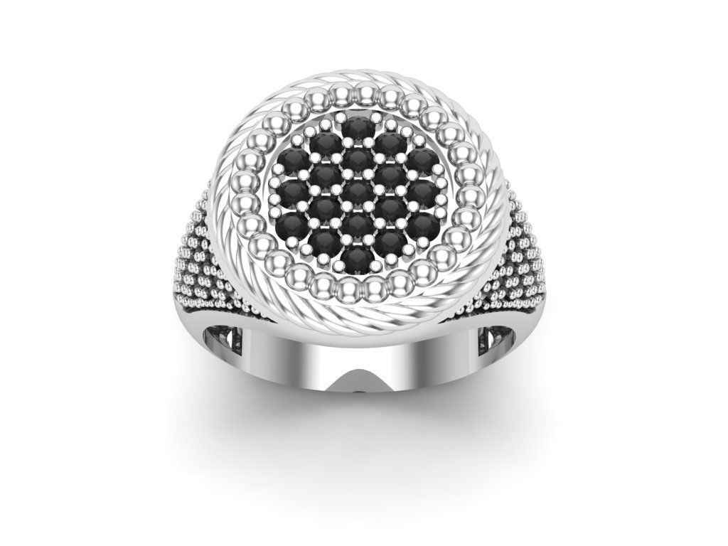 Men rings 2 Model file 3D print model_11