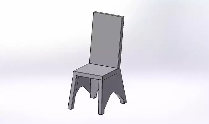 CHAIR with back and legs