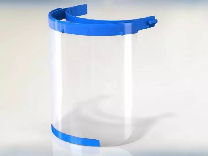 Face Shield 3D model_0