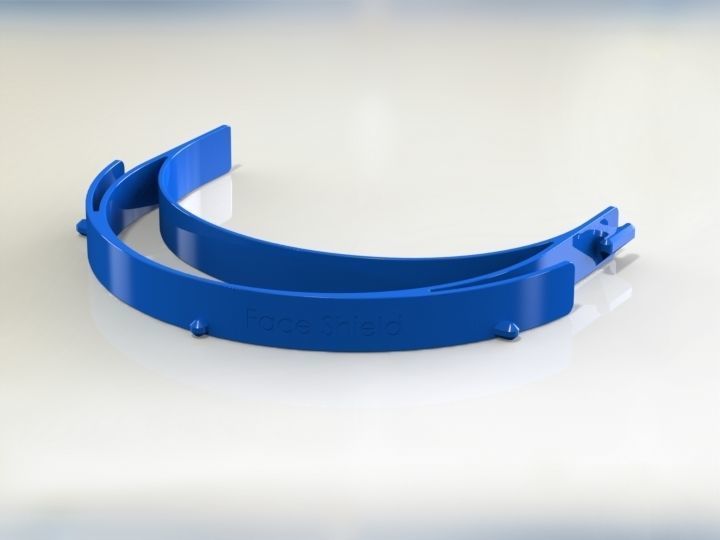 Face Shield 3D model_3