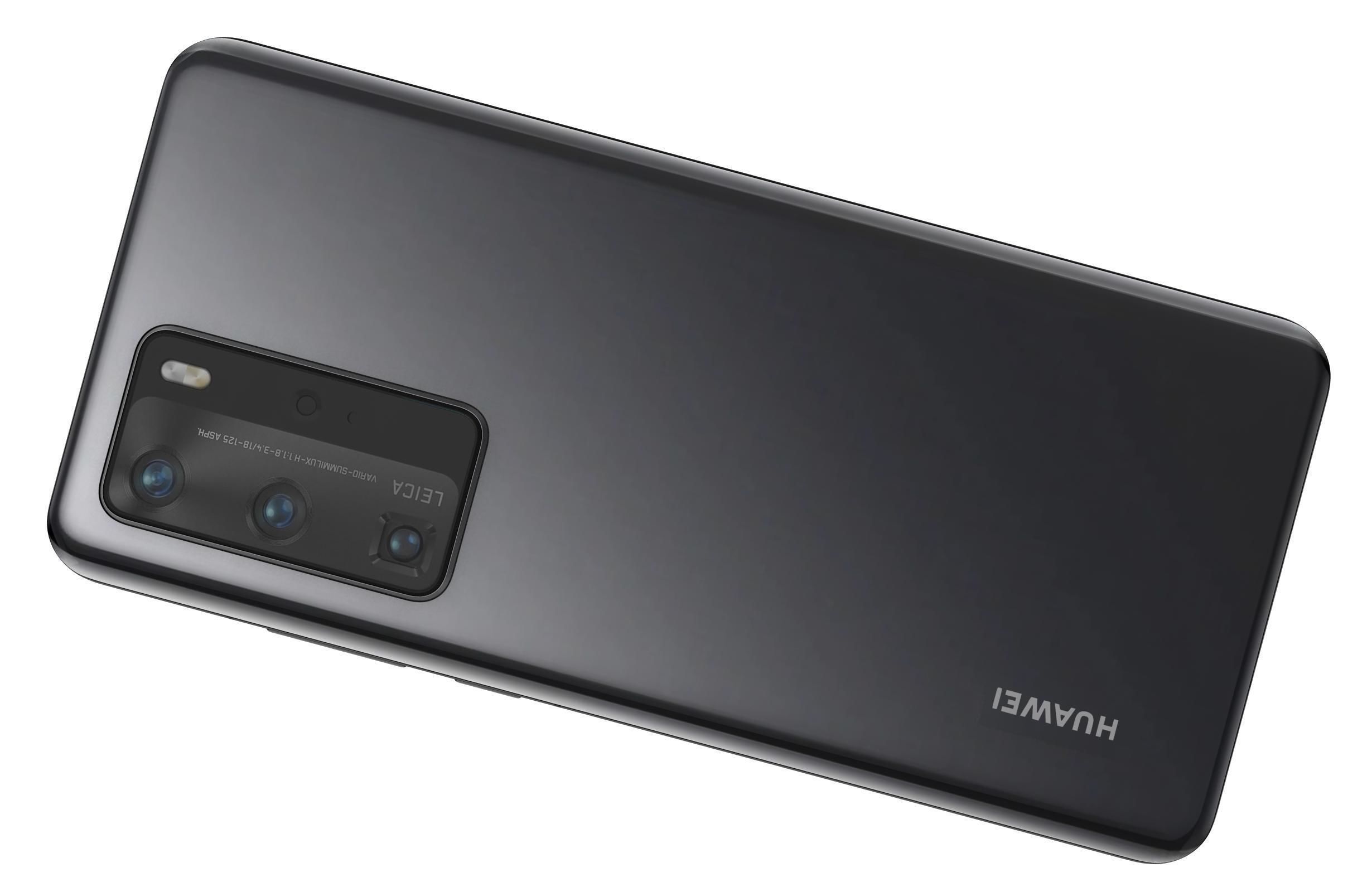 Huawei P40 Pro Black 3D model_7