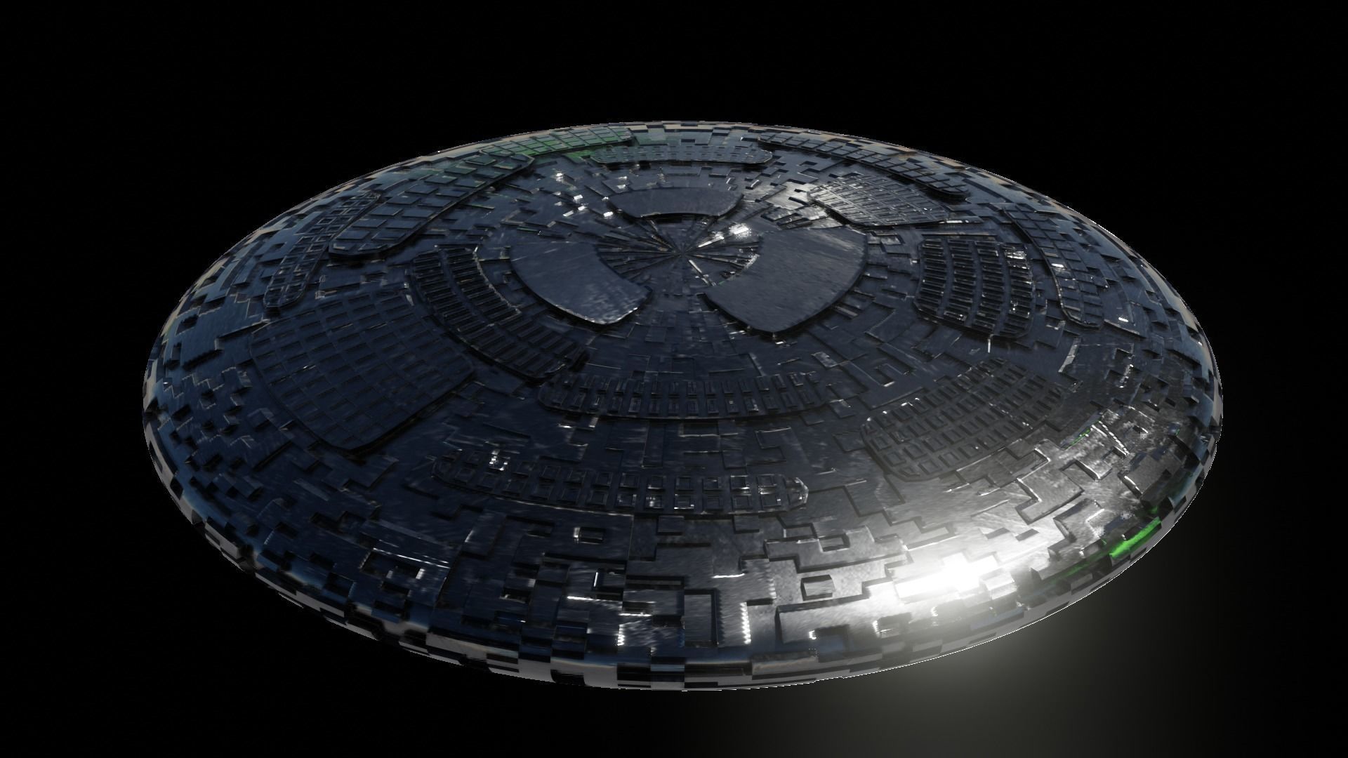 Kit ufo 3D models  Low-poly 3D model_6