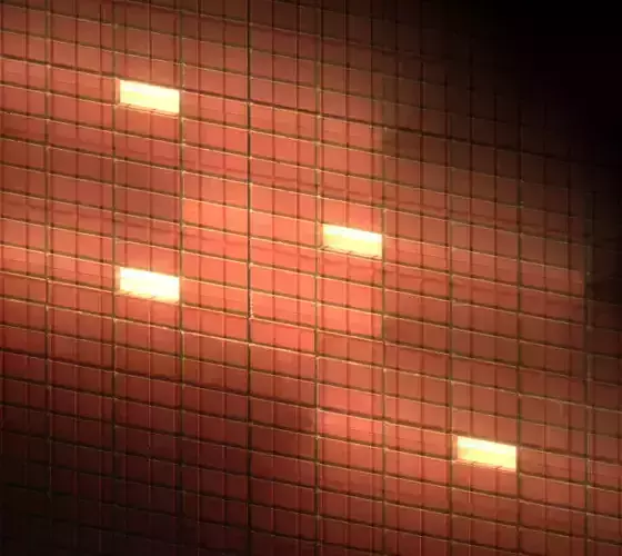 Revit Light Brick Parametric family Low-poly 3D model