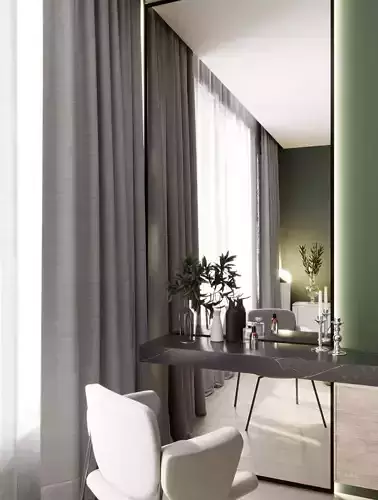 Modern realistic dresser