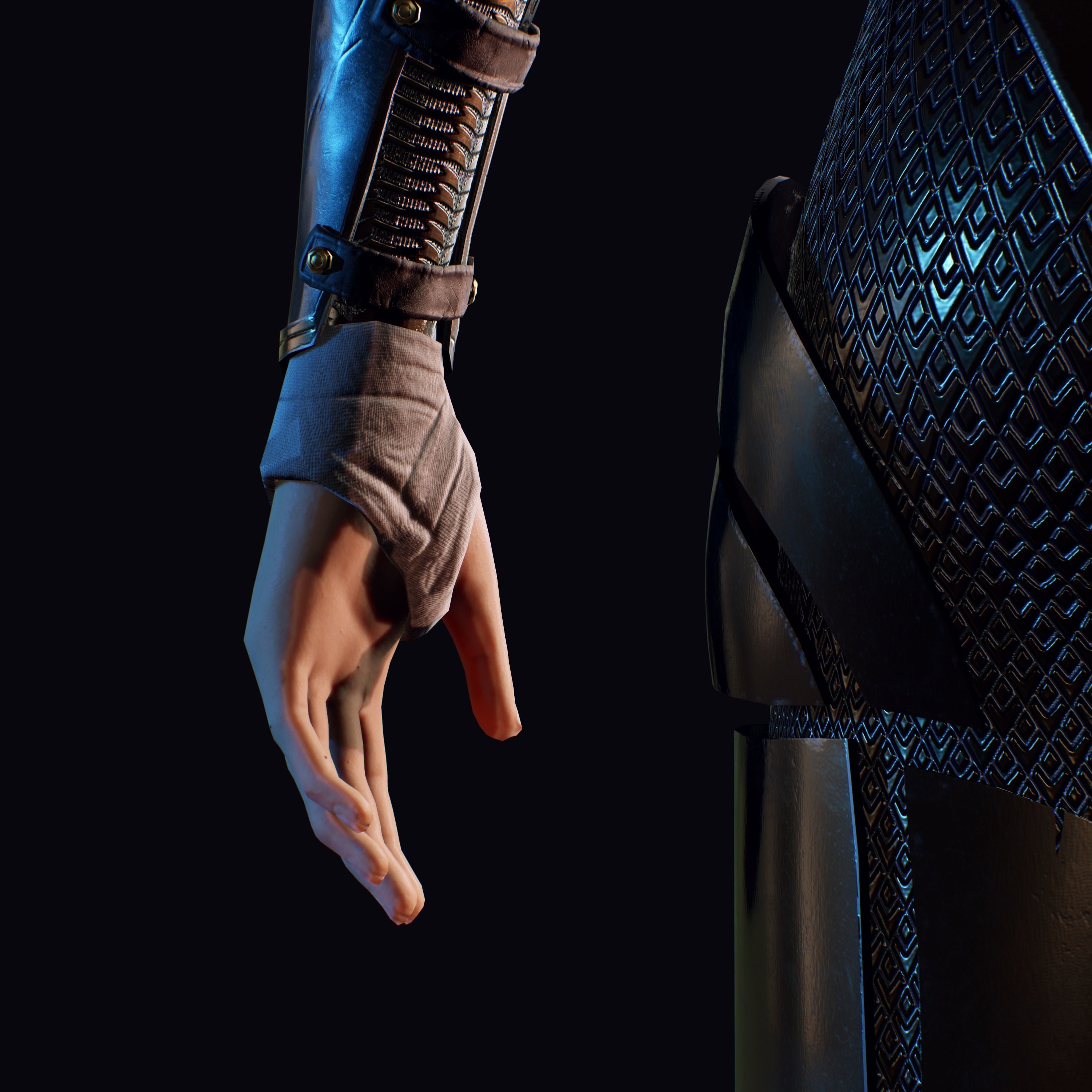 Wonder Woman Golden Eagle - Gal Gadot  Low-poly 3D model_22