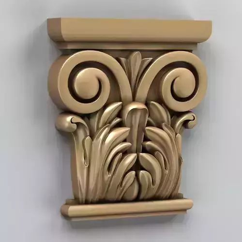 Column Capital 001 3D model