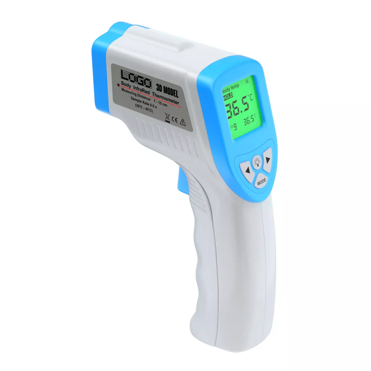 Infrared Body Thermometer 3D model