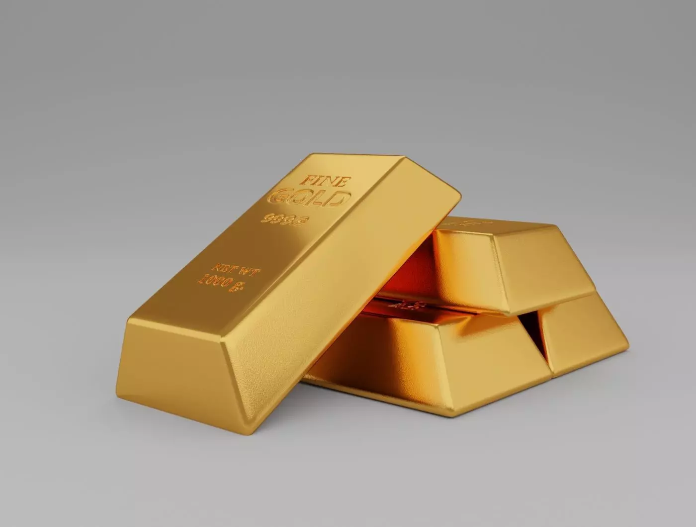 Fine Gold 3D model_0