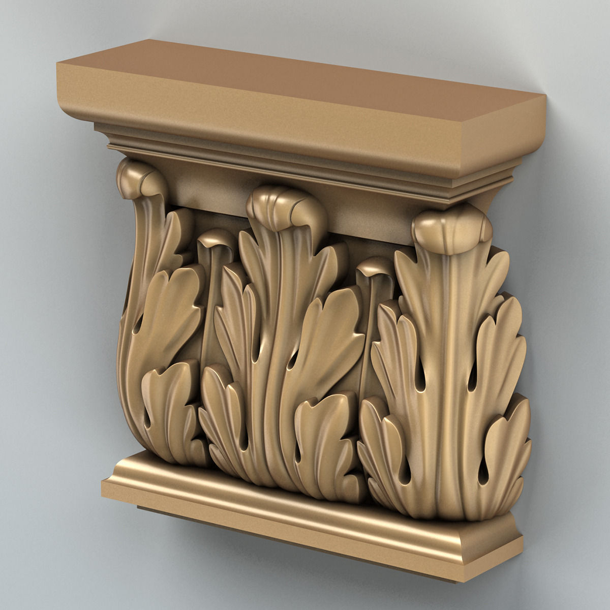 Column Capital 003 3D model_2