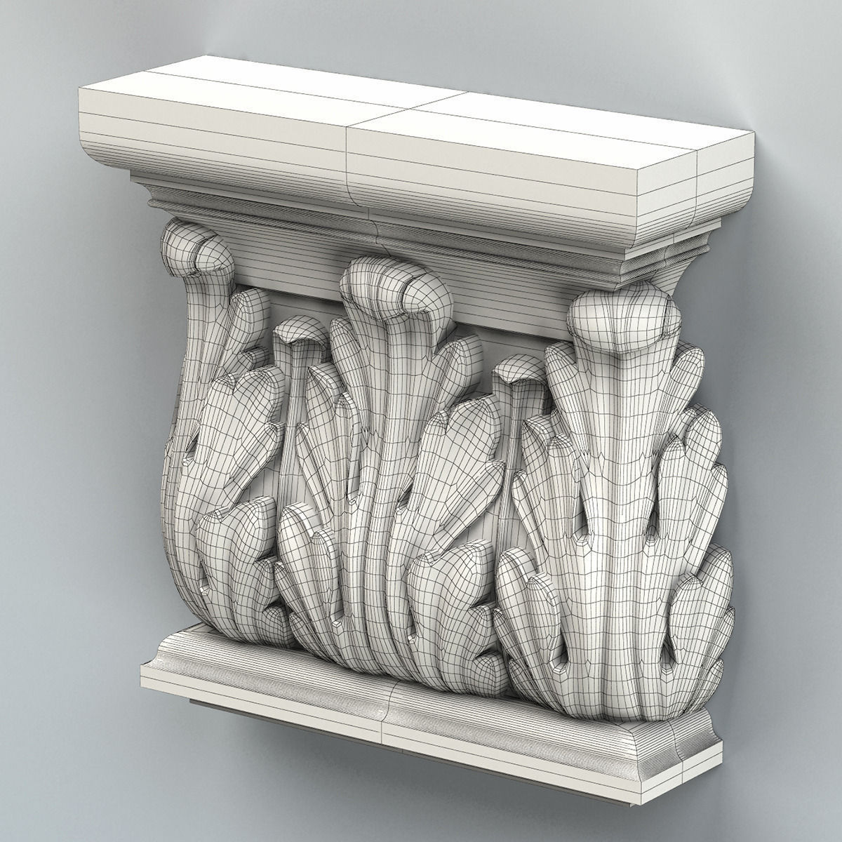 Column Capital 003 3D model_6