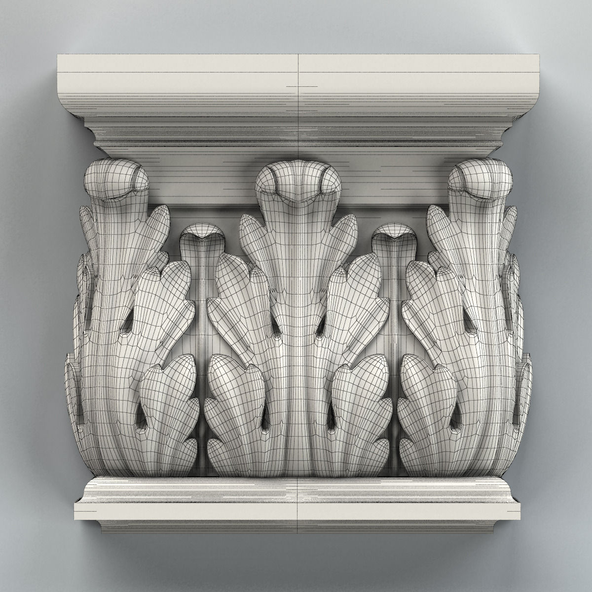 Column Capital 003 3D model_5