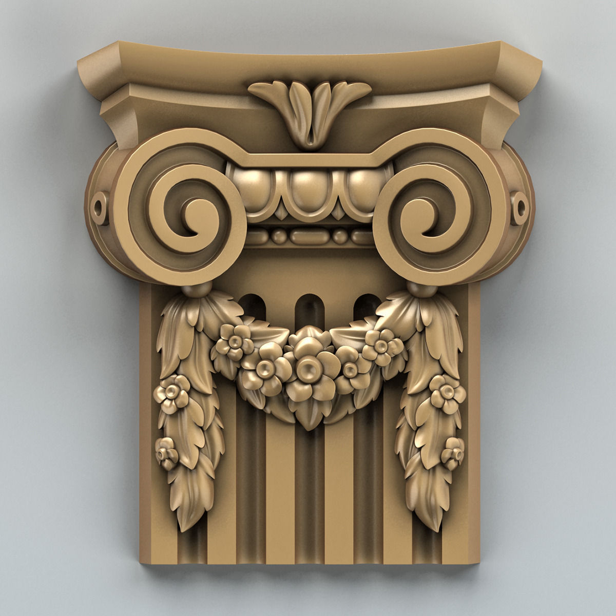 Column Capital 004 3D model_1