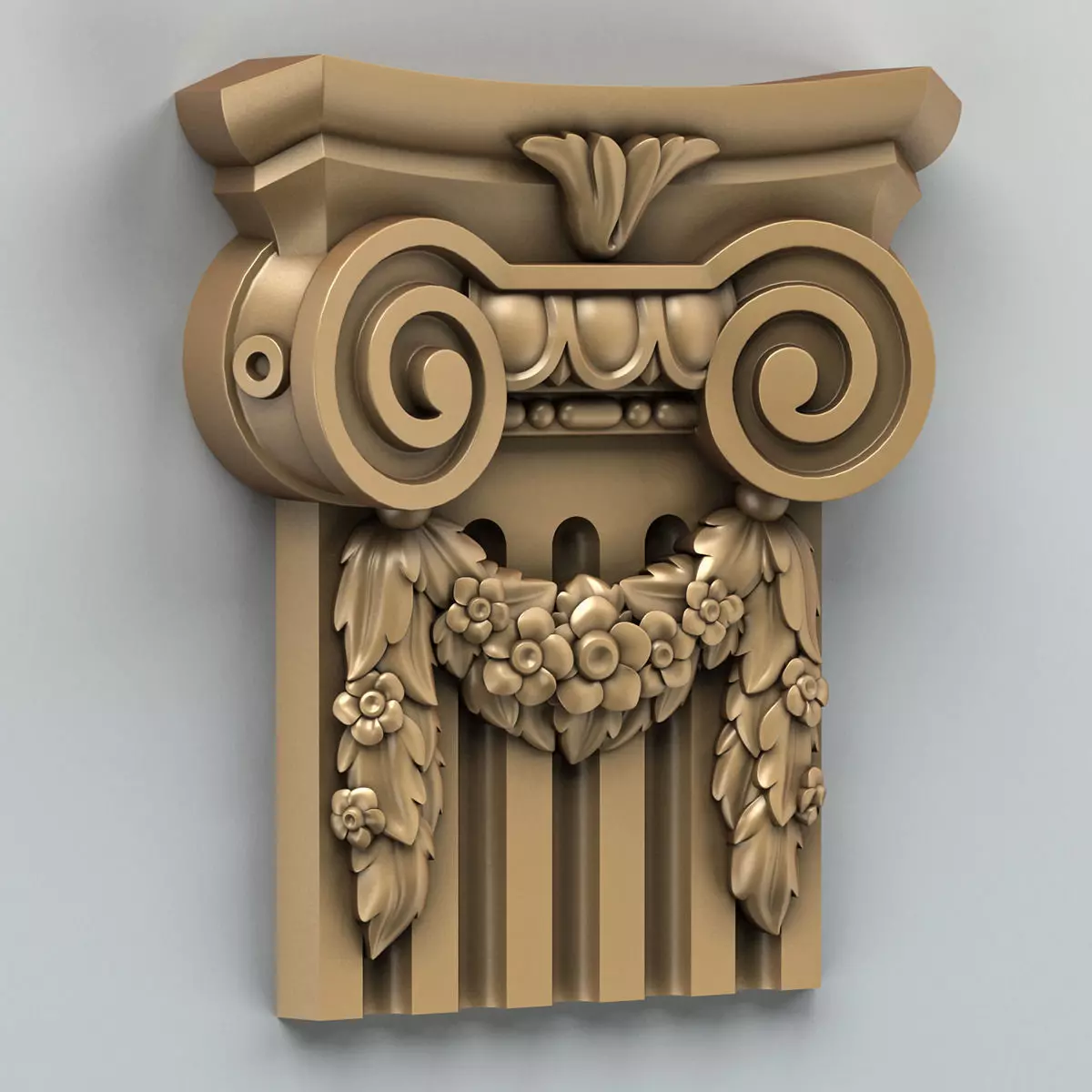 Column Capital 004 3D model_0