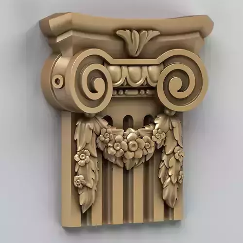 Column Capital 004 3D model