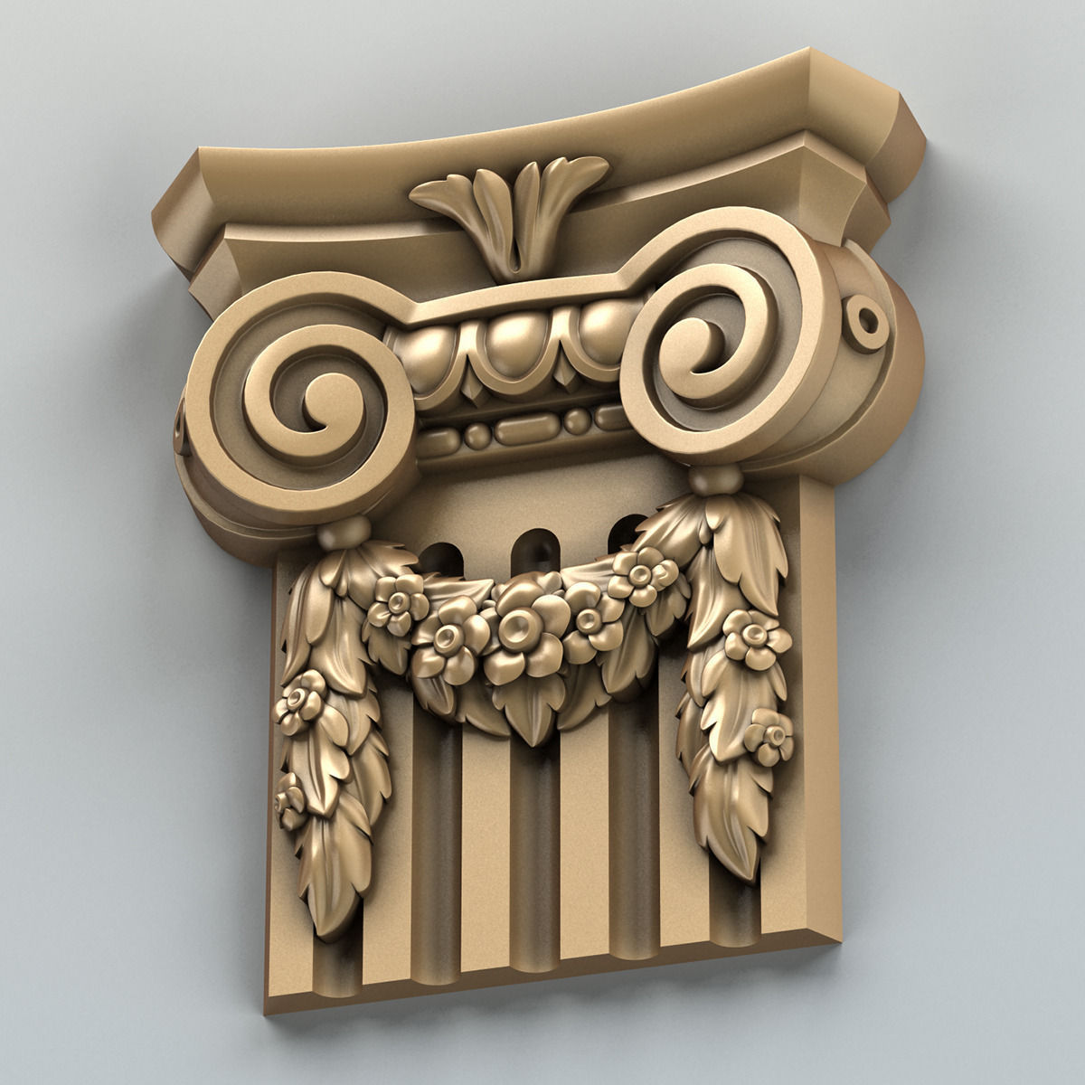 Column Capital 004 3D model_3