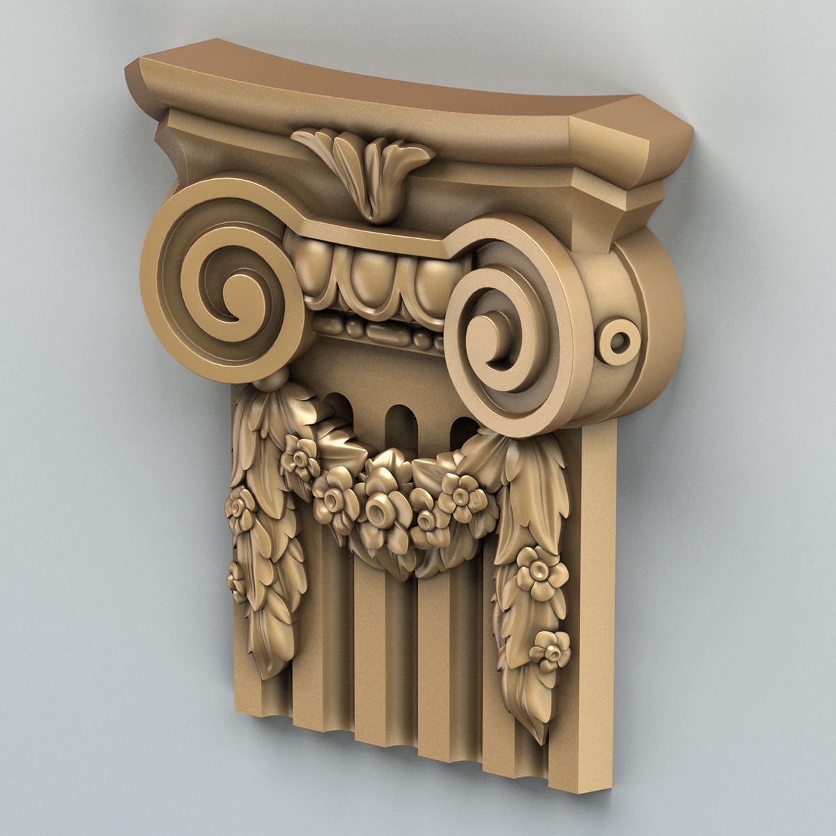 Column Capital 004 3D model_2