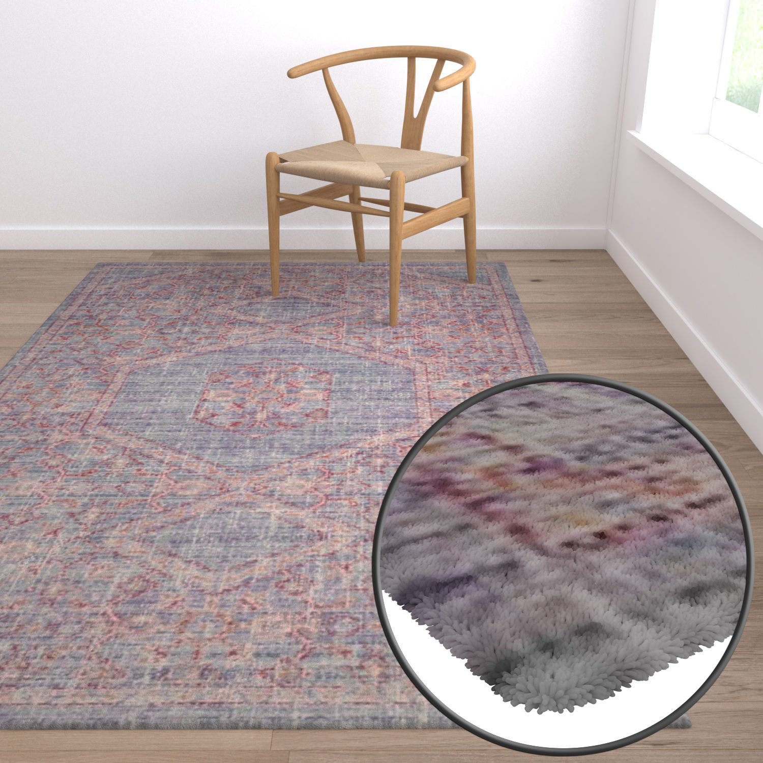 Rug Set 521 3D model_5