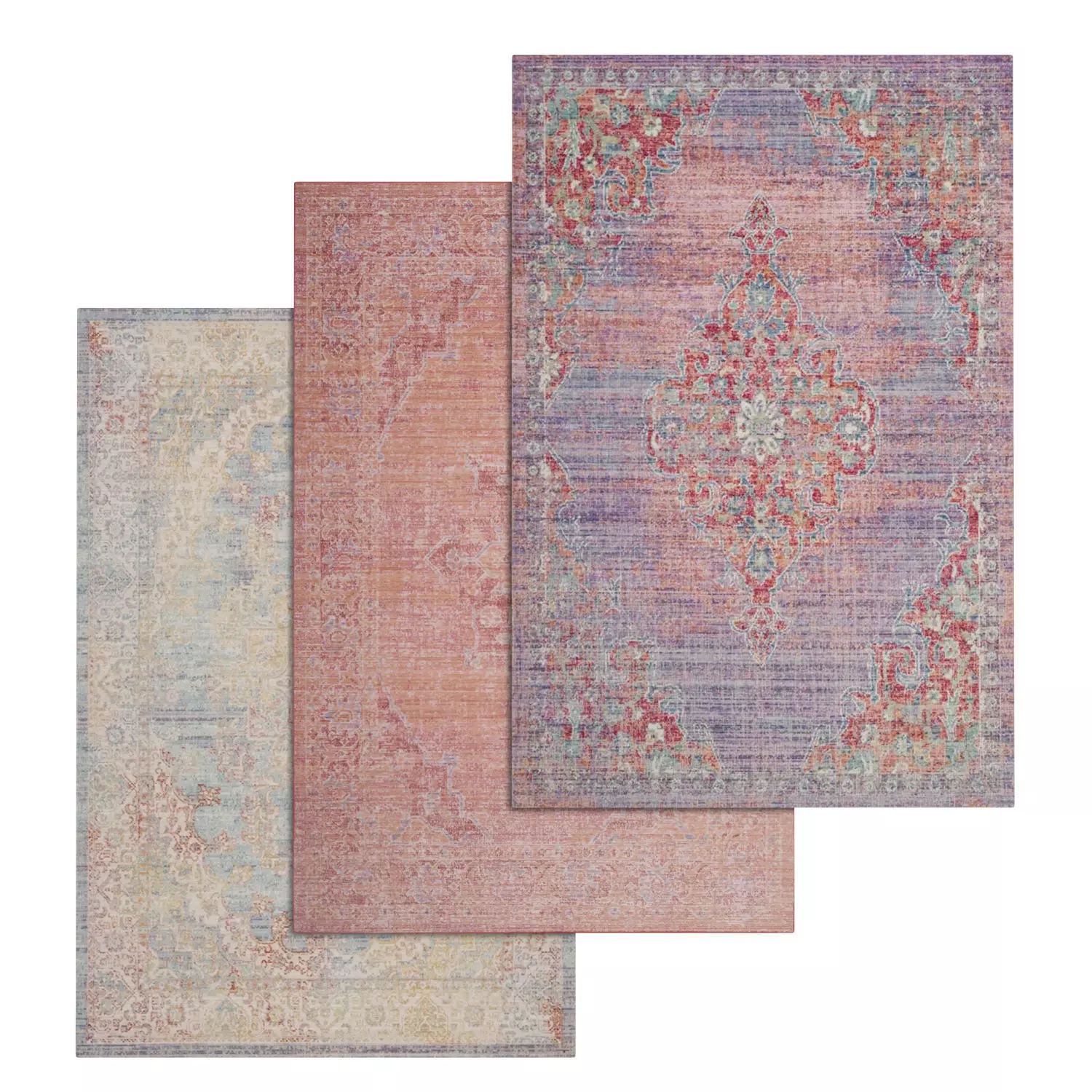 Rug Set 525 3D model_0