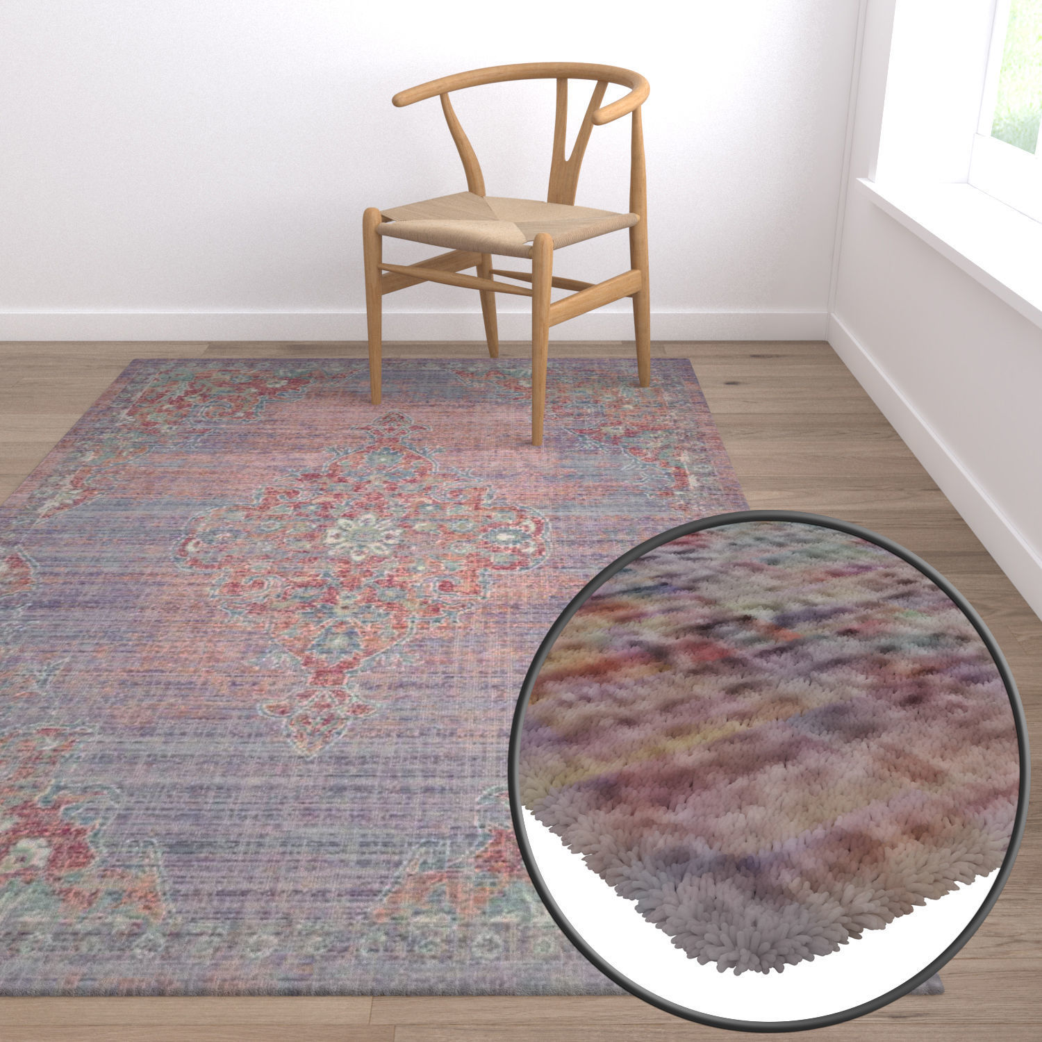 Rug Set 525 3D model_5