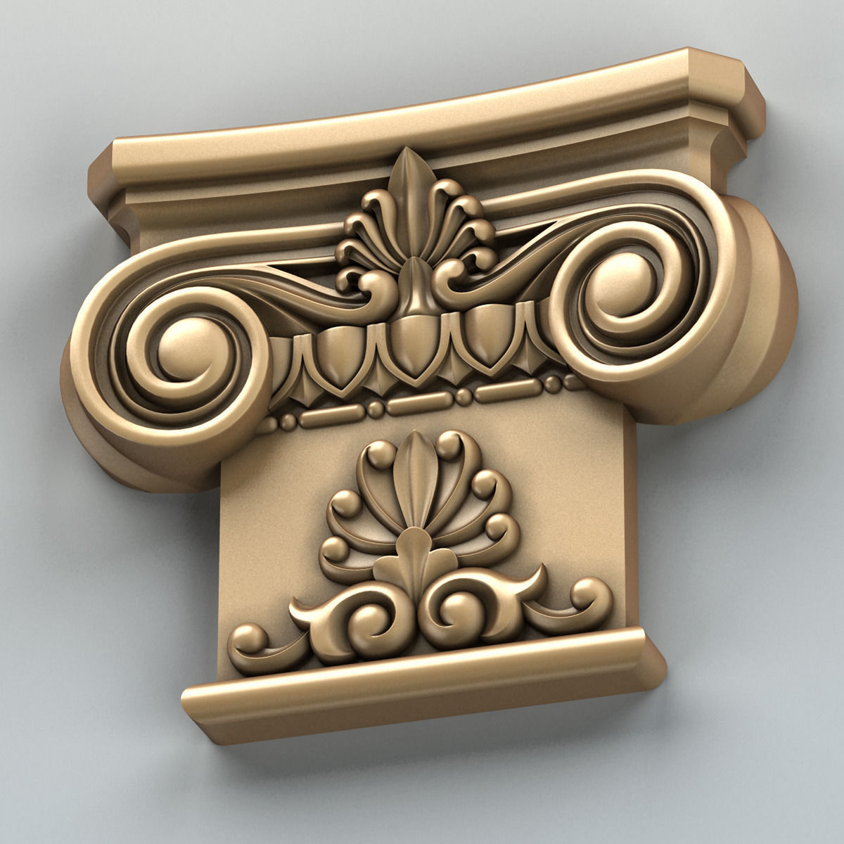 Column Capital 007 3D model_3