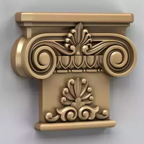 Column Capital 007 3D model
