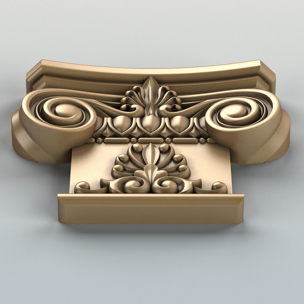 Column Capital 007 3D model_4