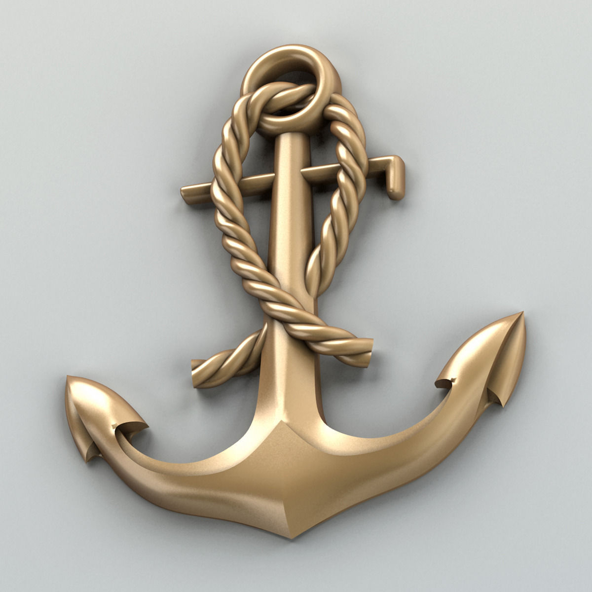 Carved decor central 004 3D model_3