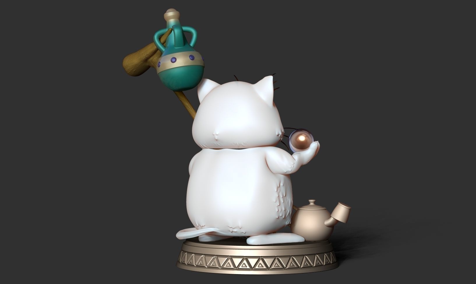 Korin - Dragon Ball Fanart 3D print model_17