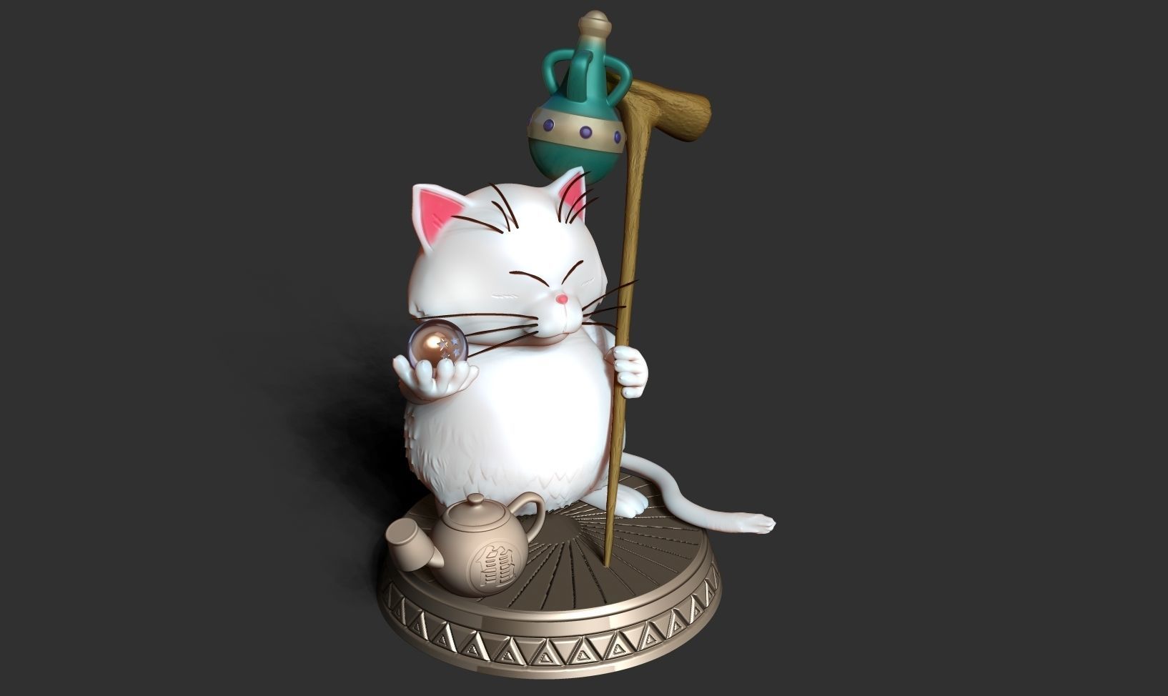 Korin - Dragon Ball Fanart 3D print model_13