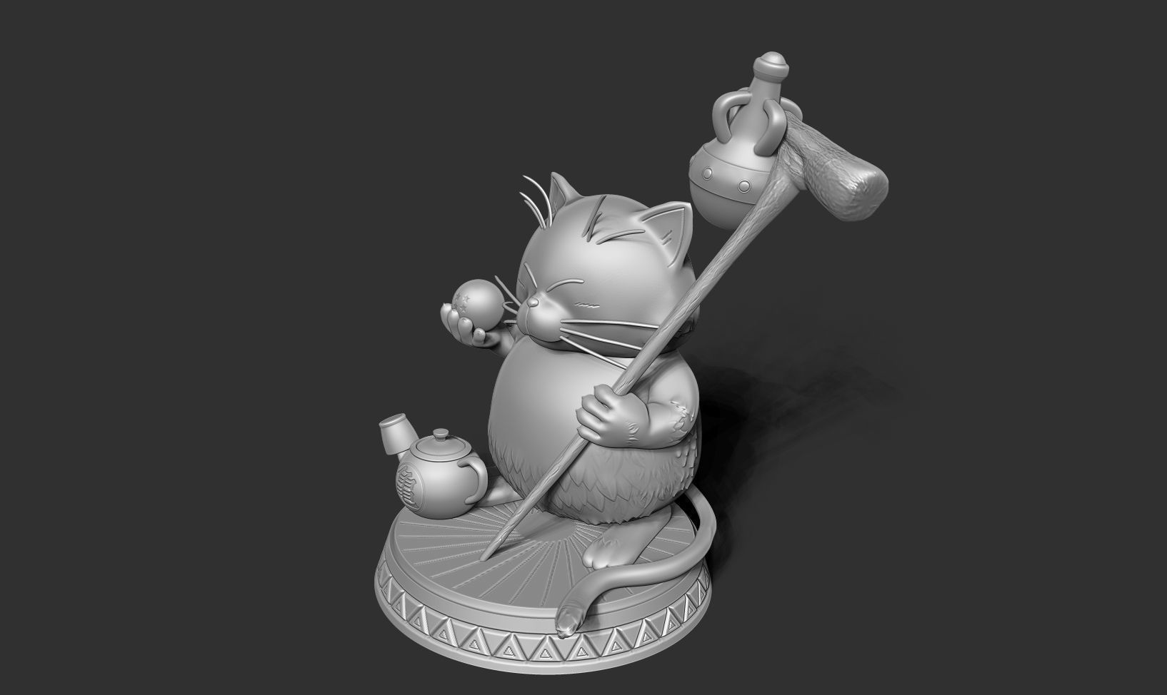 Korin - Dragon Ball Fanart 3D print model_16