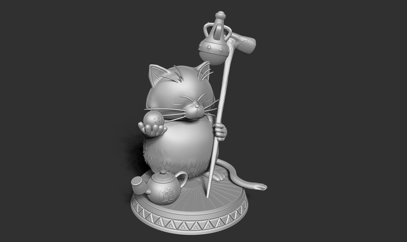 Korin - Dragon Ball Fanart 3D print model_14