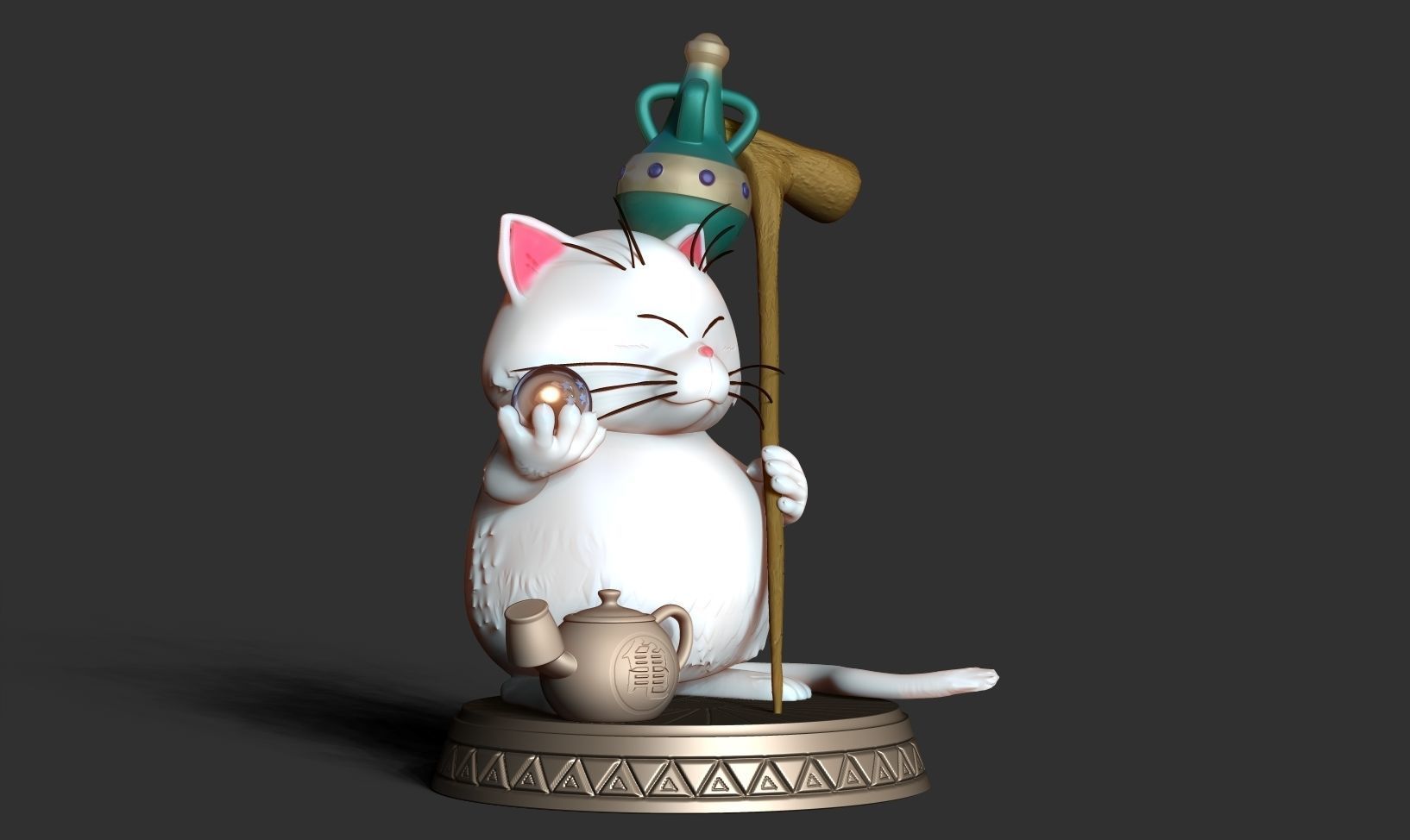 Korin - Dragon Ball Fanart 3D print model_11