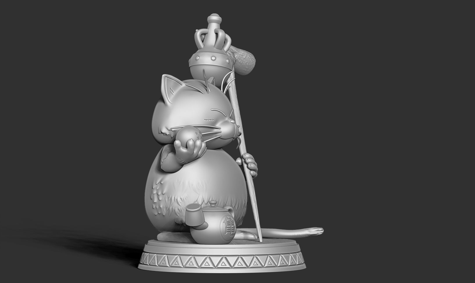 Korin - Dragon Ball Fanart 3D print model_12