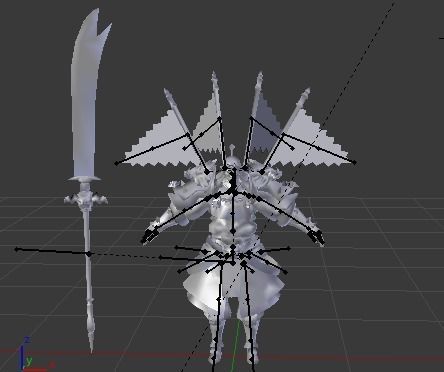 AnLyang 3d model warrior Low-poly 3D model_8